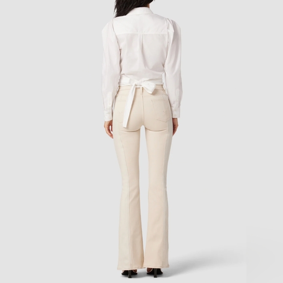 Hudson Barbara High-Rise Bootcut Jean with Slit Hem - Picture 3 of 15